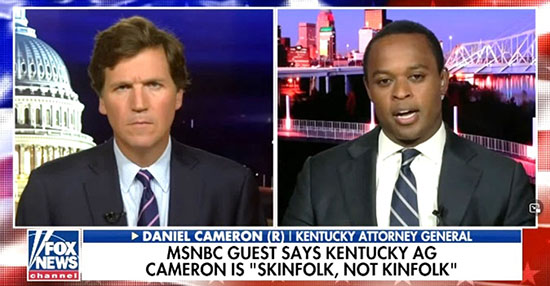 Daniel Cameron on Fox News